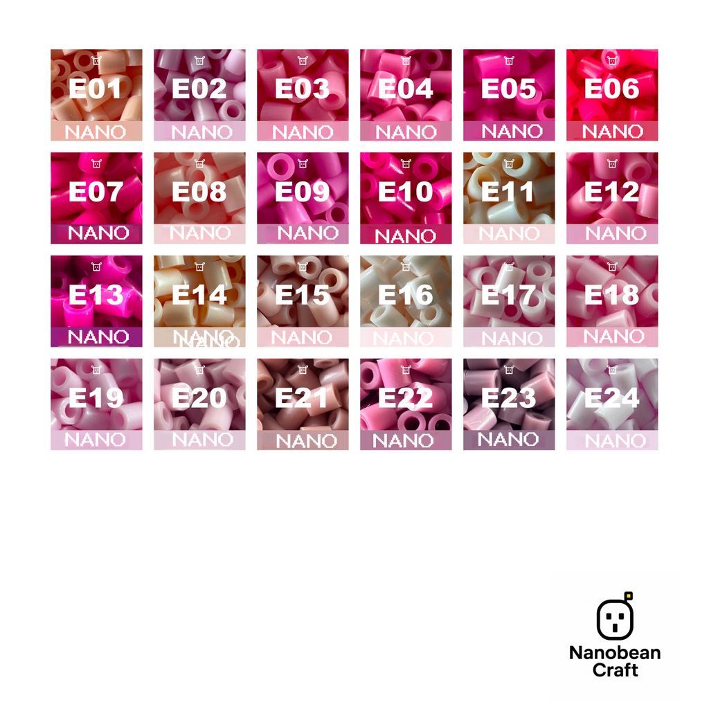 Pure Nano Beads Refill 1000ct - Palette E (Rose Garden)
