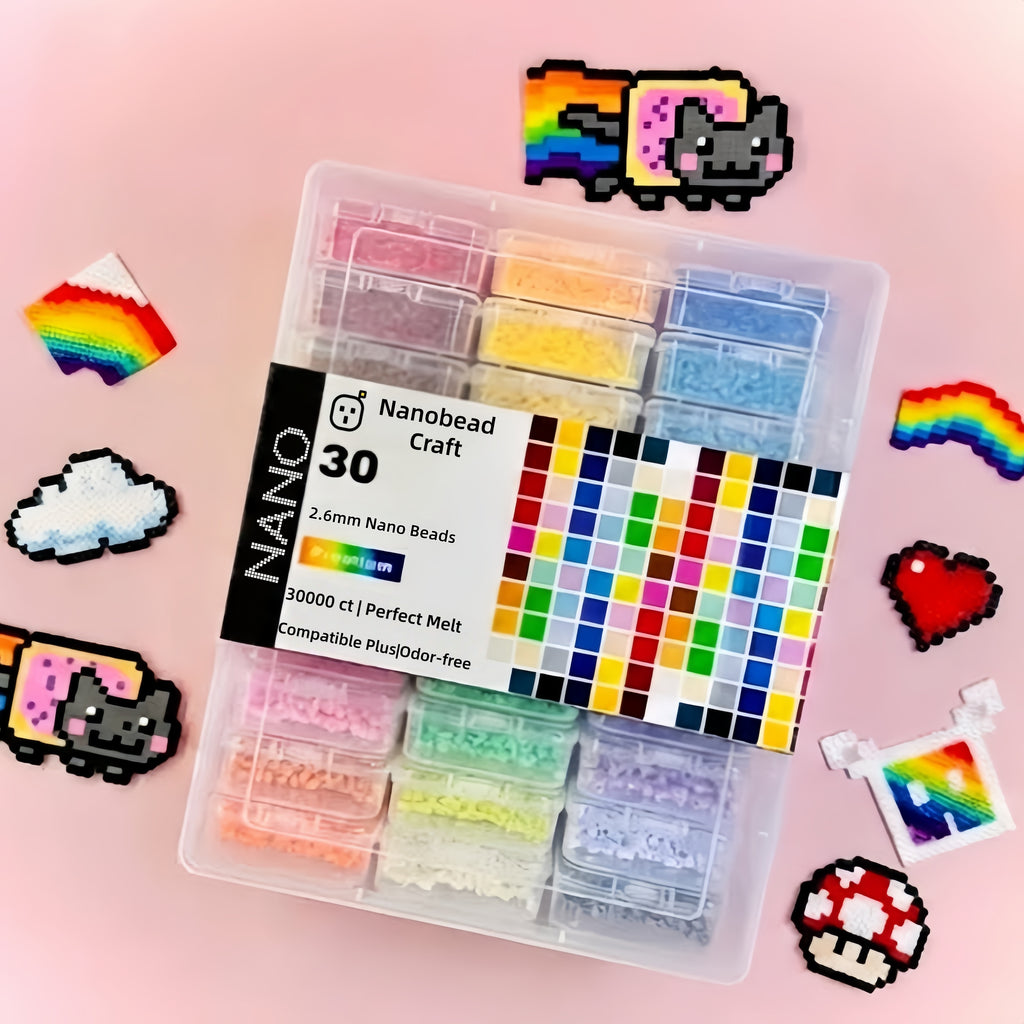 Deluxe Starter Nanobeads Set All-in-one, 30 colors,  30,000 ct