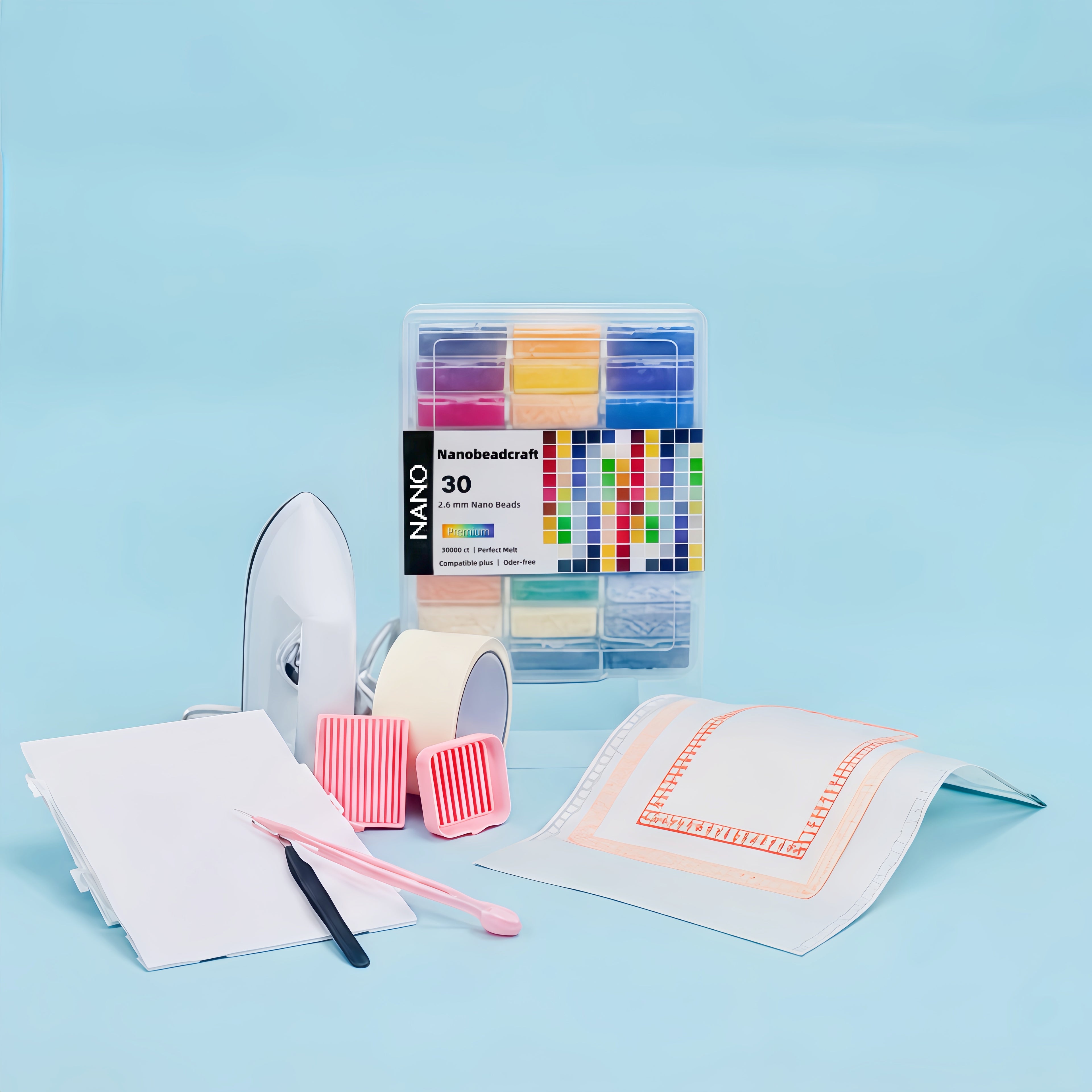 Deluxe Starter Nanobeads Set All-in-one, 30 colors,  30,000 ct
