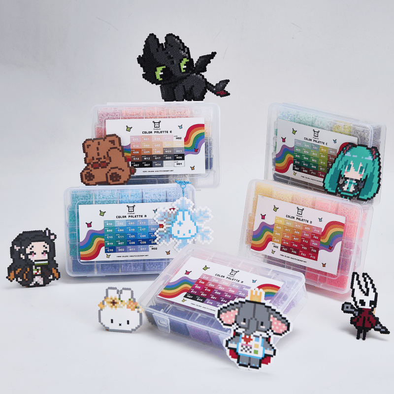 PixieBeads 120 Color Combo - 50,000 ct Premium 2.6mm Fuse Beads