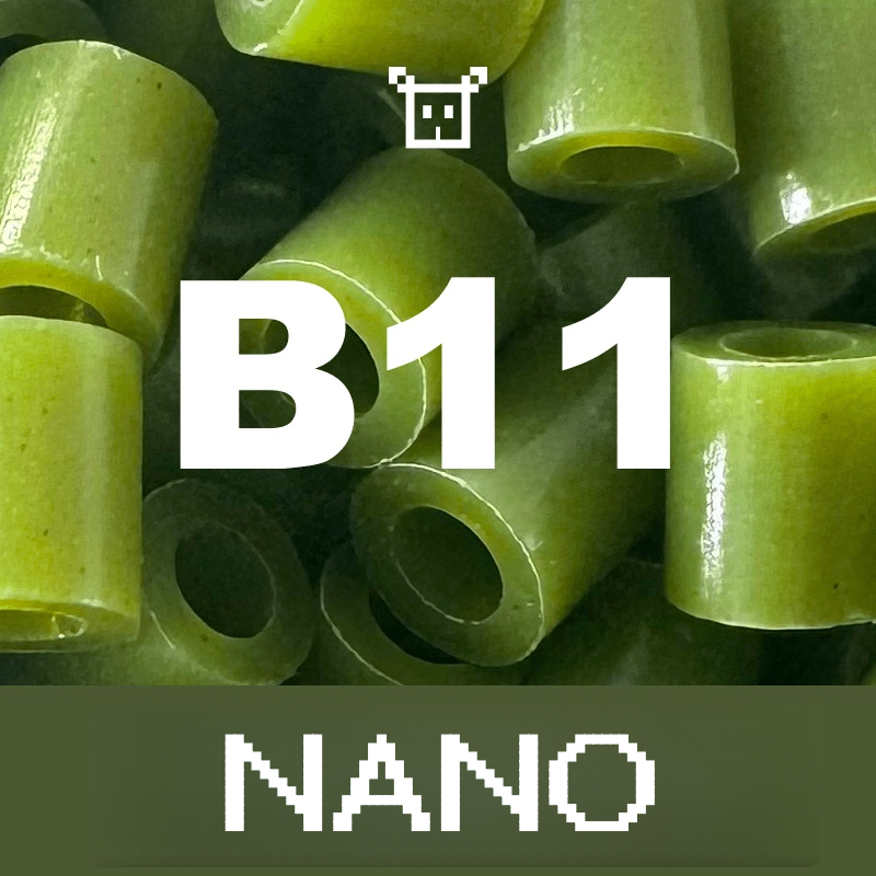 Pure Nano Beads Refill 1000ct - Palette B (Forest Greens)