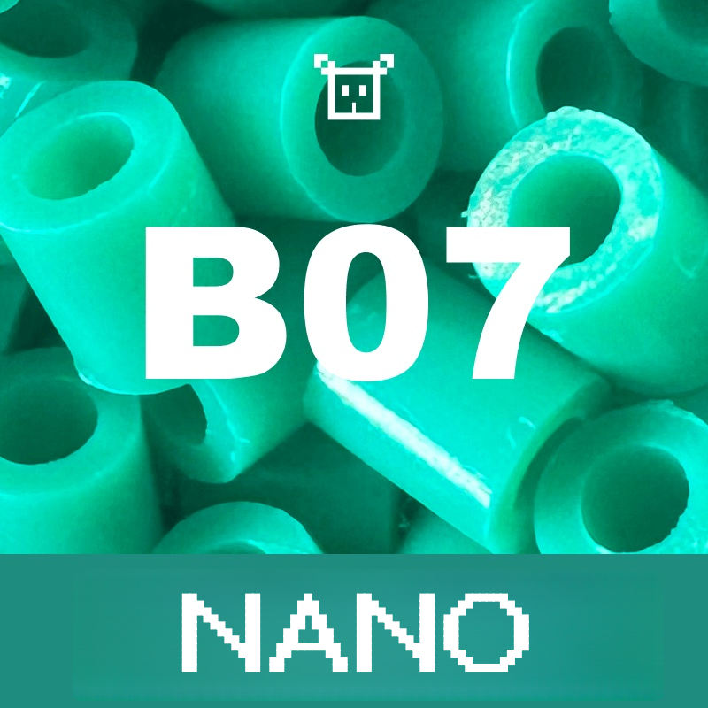 Pure Nano Beads Refill 1000ct - Palette B (Forest Greens)