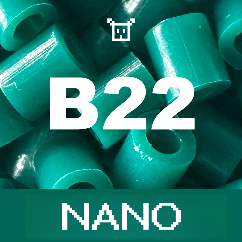 Pure Nano Beads Refill 1000ct - Palette B (Forest Greens)