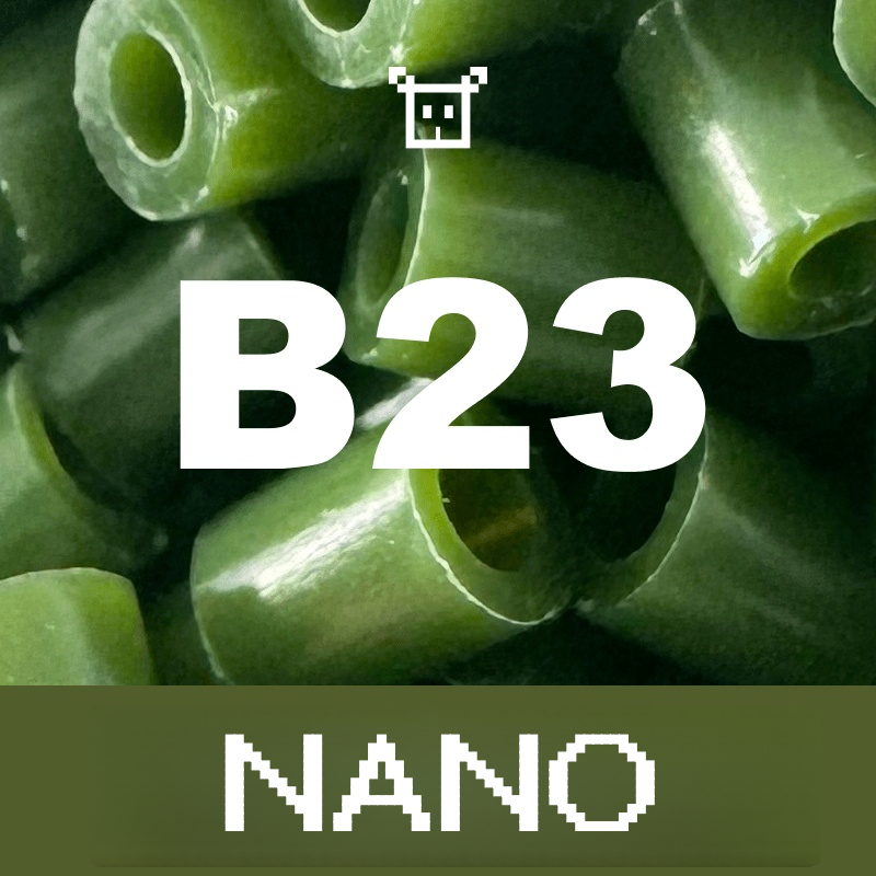 Pure Nano Beads Refill 1000ct - Palette B (Forest Greens)