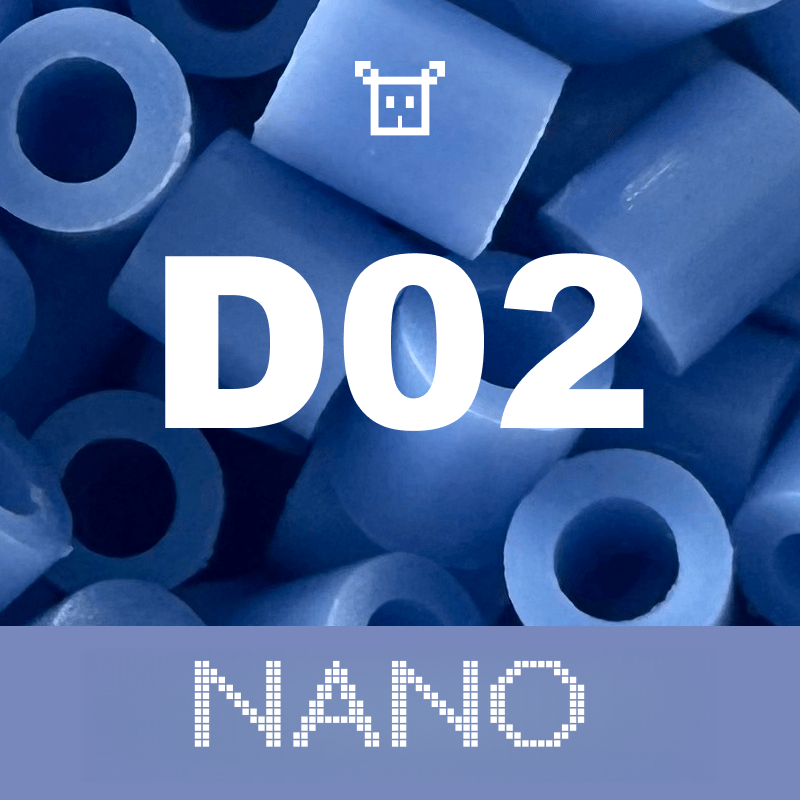 Pure Nano Beads Refill 1000ct - Palette D (Twilight Purples)