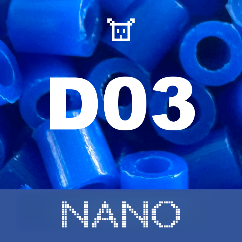 Pure Nano Beads Refill 1000ct - Palette D (Twilight Purples)