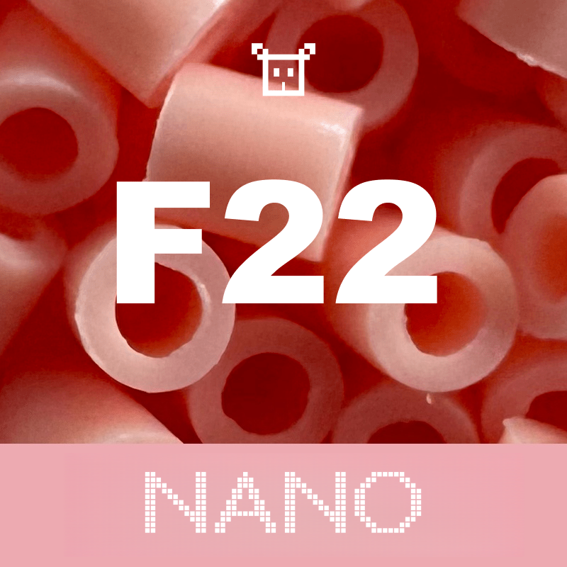 Pure Nano Beads Refill 1000ct - Palette F (Warm Reds)