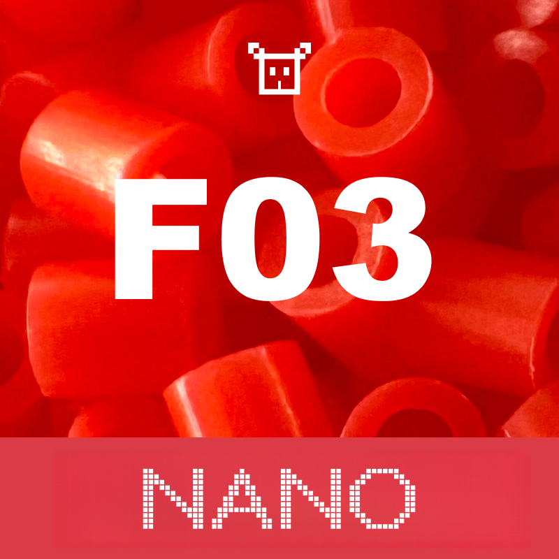 Pure Nano Beads Refill 1000ct - Palette F (Warm Reds)