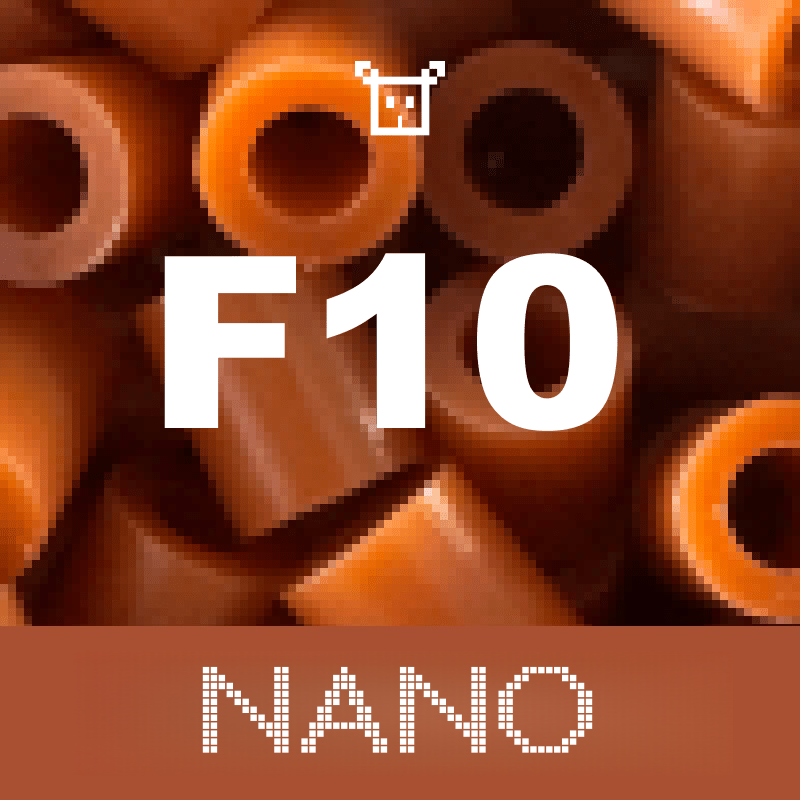 Pure Nano Beads Refill 1000ct - Palette F (Warm Reds)