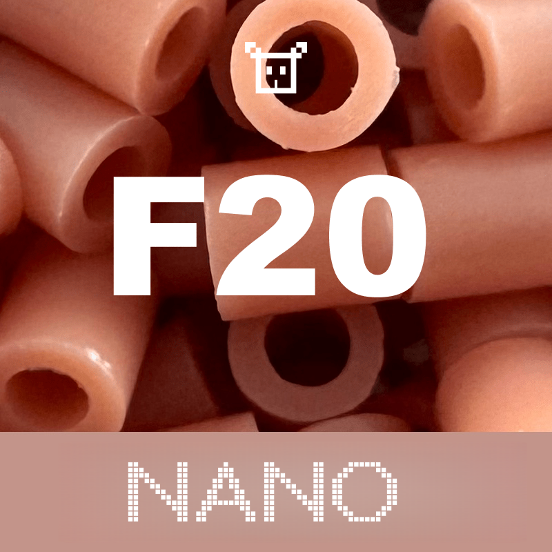 Pure Nano Beads Refill 1000ct - Palette F (Warm Reds)