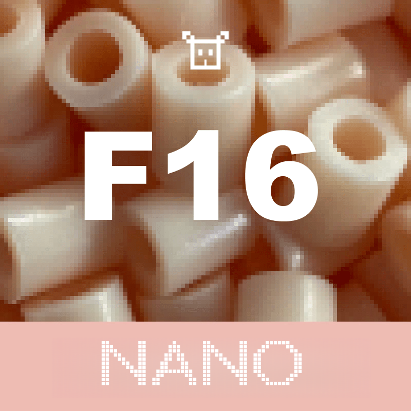 Pure Nano Beads Refill 1000ct - Palette F (Warm Reds)