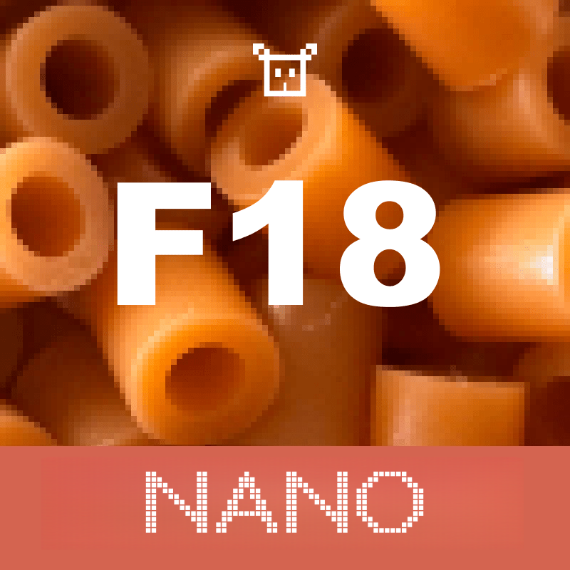 Pure Nano Beads Refill 1000ct - Palette F (Warm Reds)