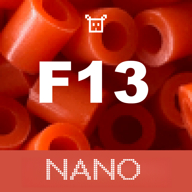 Pure Nano Beads Refill 1000ct - Palette F (Warm Reds)