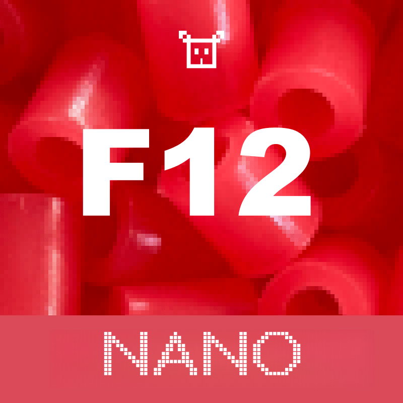 Pure Nano Beads Refill 1000ct - Palette F (Warm Reds)