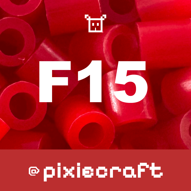 Pure Pixels Refill 1000ct - Palette F (Warm Reds)