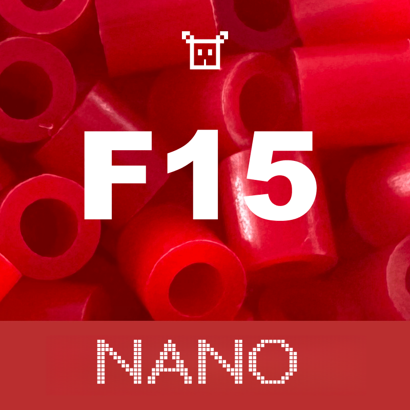 Pure Nano Beads Refill 1000ct - Palette F (Warm Reds)