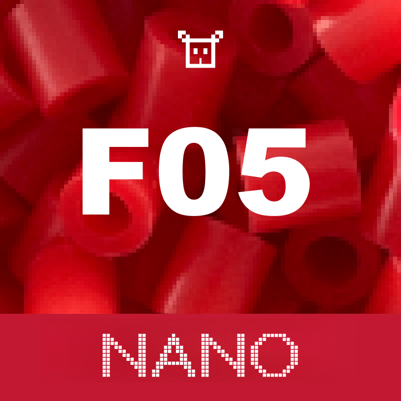 Pure Nano Beads Refill 1000ct - Palette F (Warm Reds)