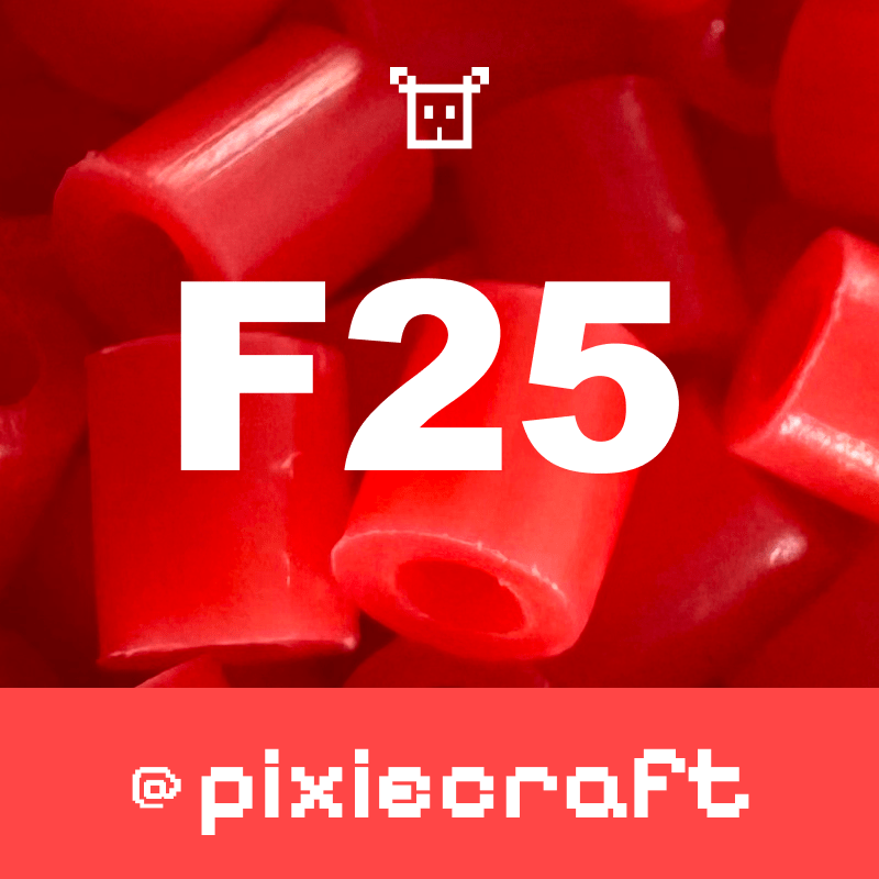 Pure Pixels Refill 1000ct - Palette F (Warm Reds)