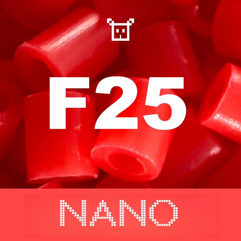 Pure Nano Beads Refill 1000ct - Palette F (Warm Reds)