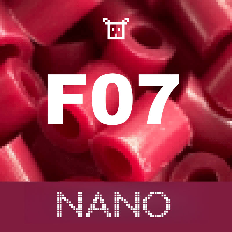 Pure Nano Beads Refill 1000ct - Palette F (Warm Reds)