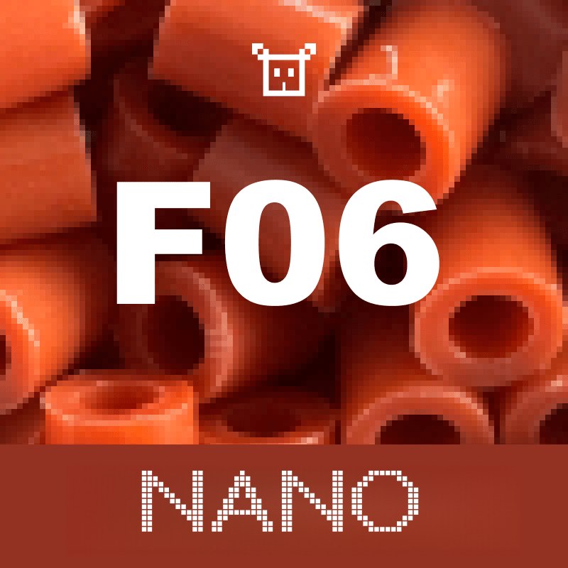 Pure Nano Beads Refill 1000ct - Palette F (Warm Reds)