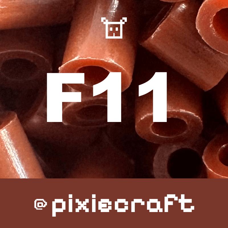 Pure Pixels Refill 1000ct - Palette F (Warm Reds)