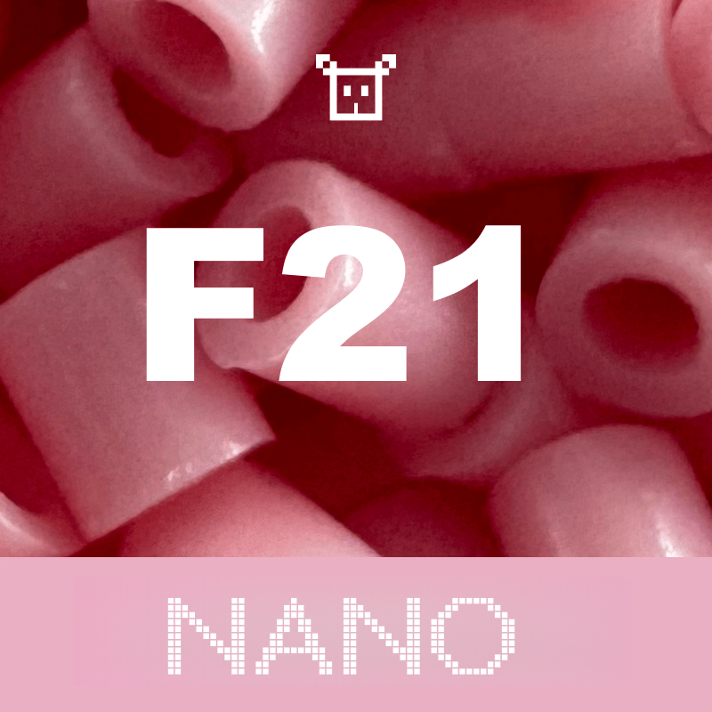 Pure Nano Beads Refill 1000ct - Palette F (Warm Reds)