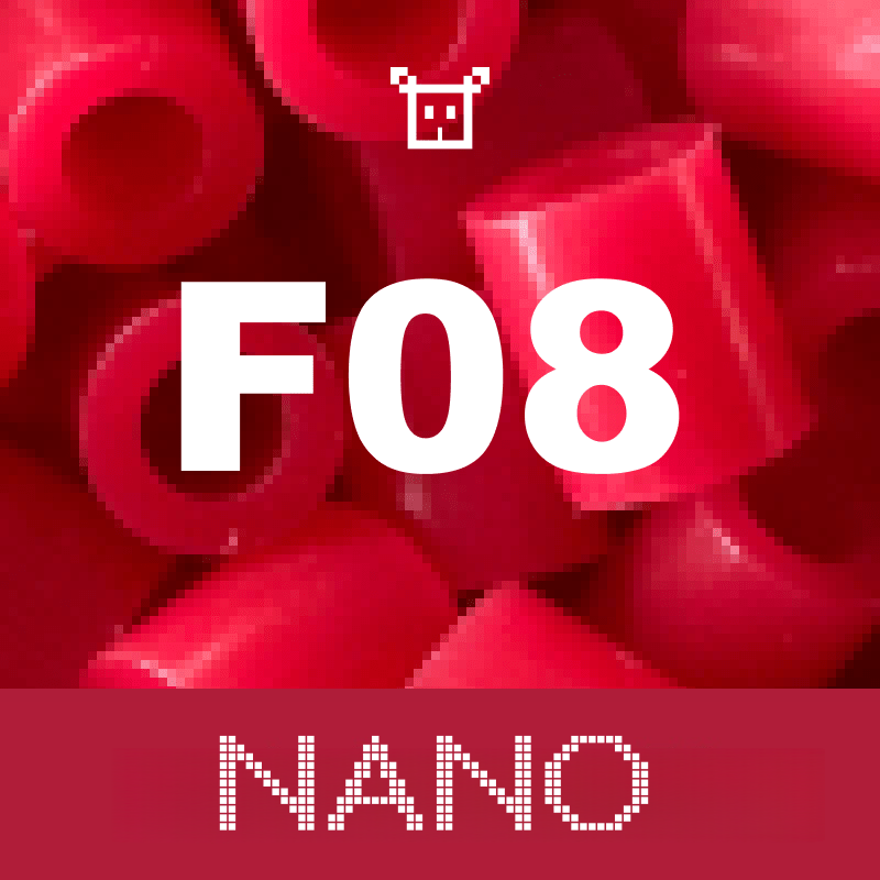 Pure Nano Beads Refill 1000ct - Palette F (Warm Reds)