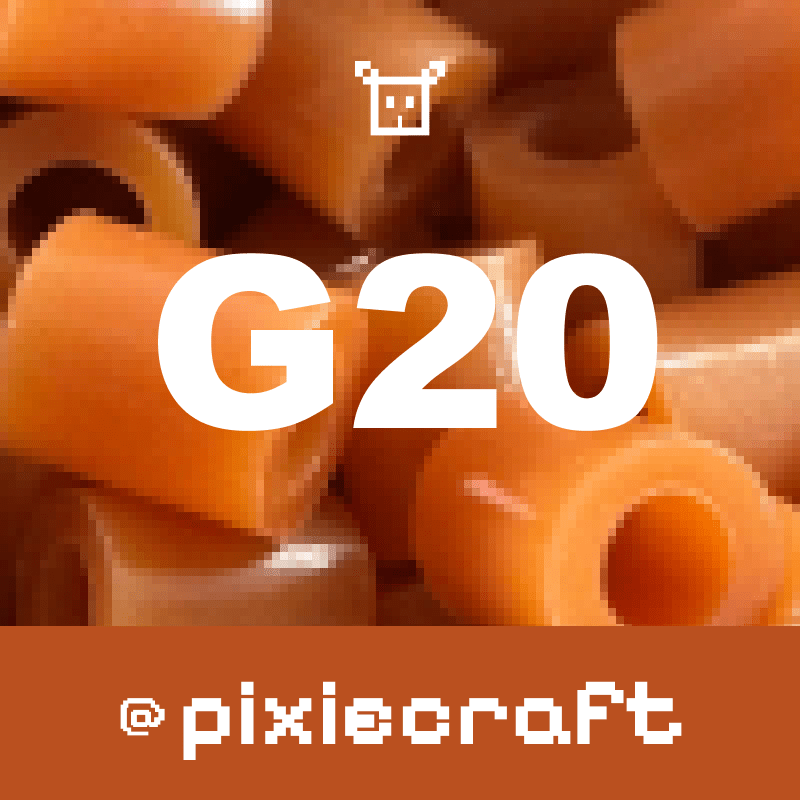 Pure Pixels Refill 1000ct - Palette G (Earth Tones)