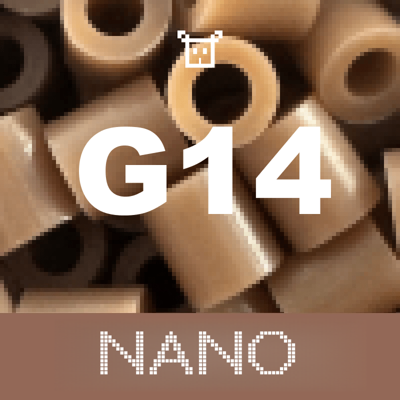 Pure Nano Beads Refill 1000ct - Palette G (Earth Tones)