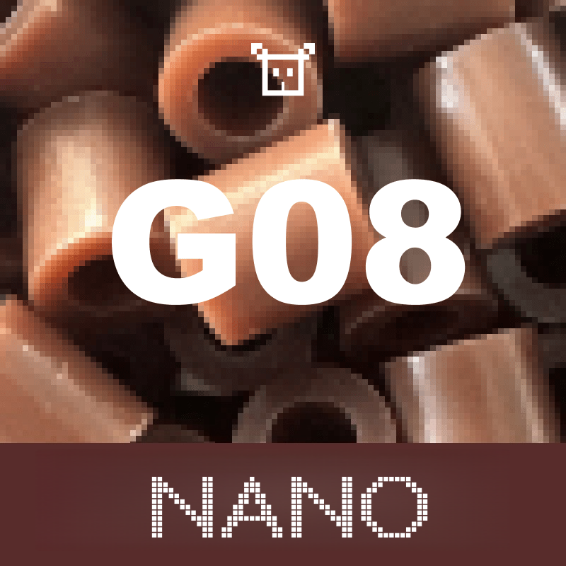 Pure Nano Beads Refill 1000ct - Palette G (Earth Tones)