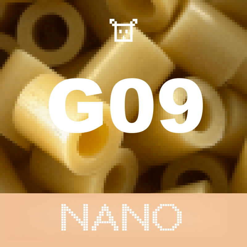 Pure Nano Beads Refill 1000ct - Palette G (Earth Tones)