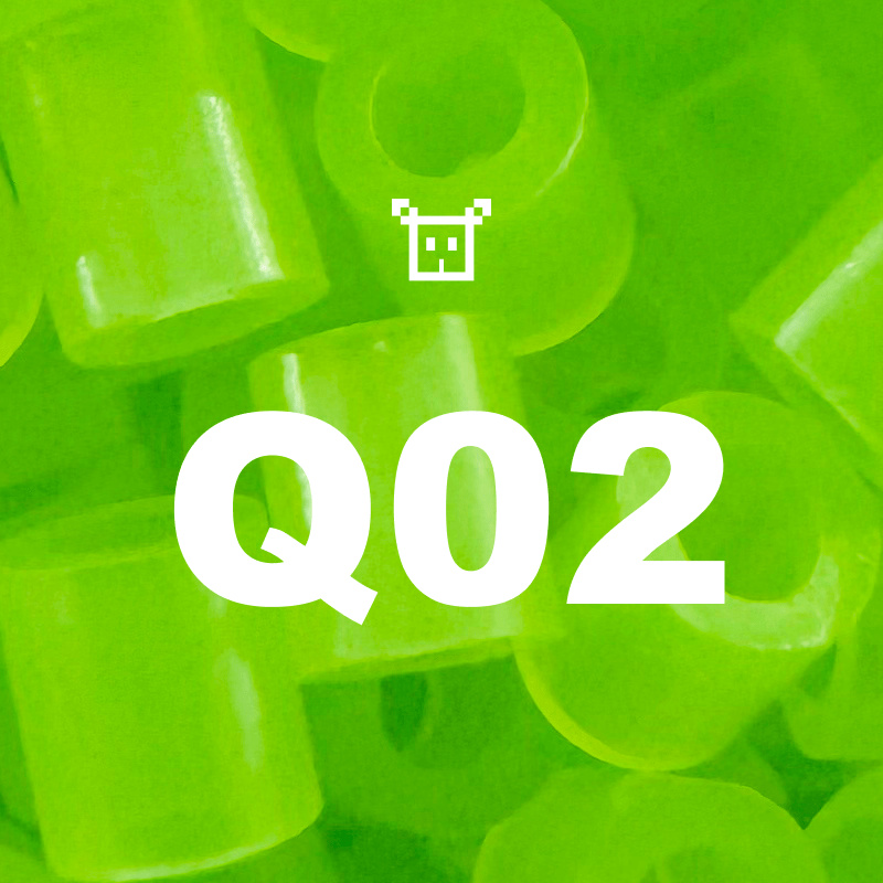 Pure Nano Beads Refill 1000ct - Palette (Magic Colors) Fluorescent & Temperature Change