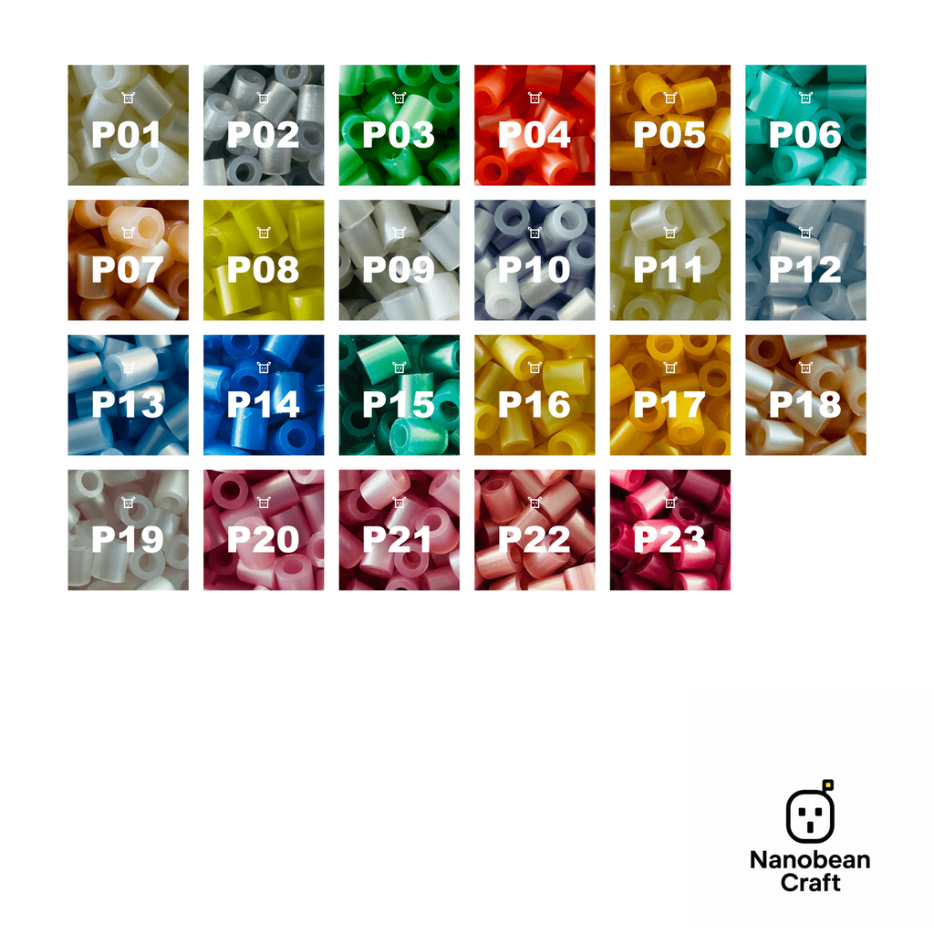 Pure Nano Beads Refill 1000ct - Palette P (Pearl)