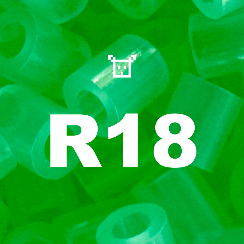 Pure Pixels Refill 1000ct - Palette R (Transparent Colors)