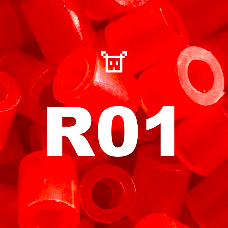 Pure Pixels Refill 1000ct - Palette R (Transparent Colors)