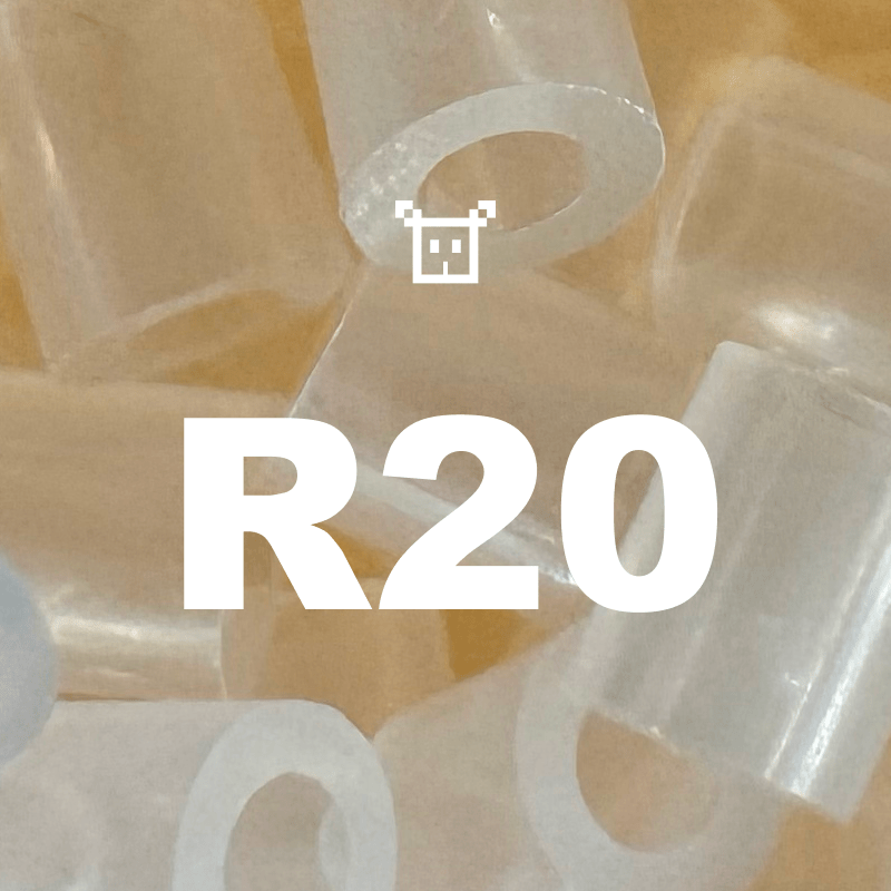 Pure Pixels Refill 1000ct - Palette R (Transparent Colors)